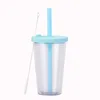 Couverture bleue transparente k
