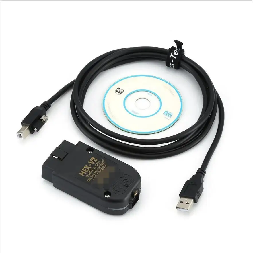 3 Pieces for HEX V2 Code Reader Auto Cars Obd2 Diagnostic Tools  for Vcds Hex V2 Vcds Cable
