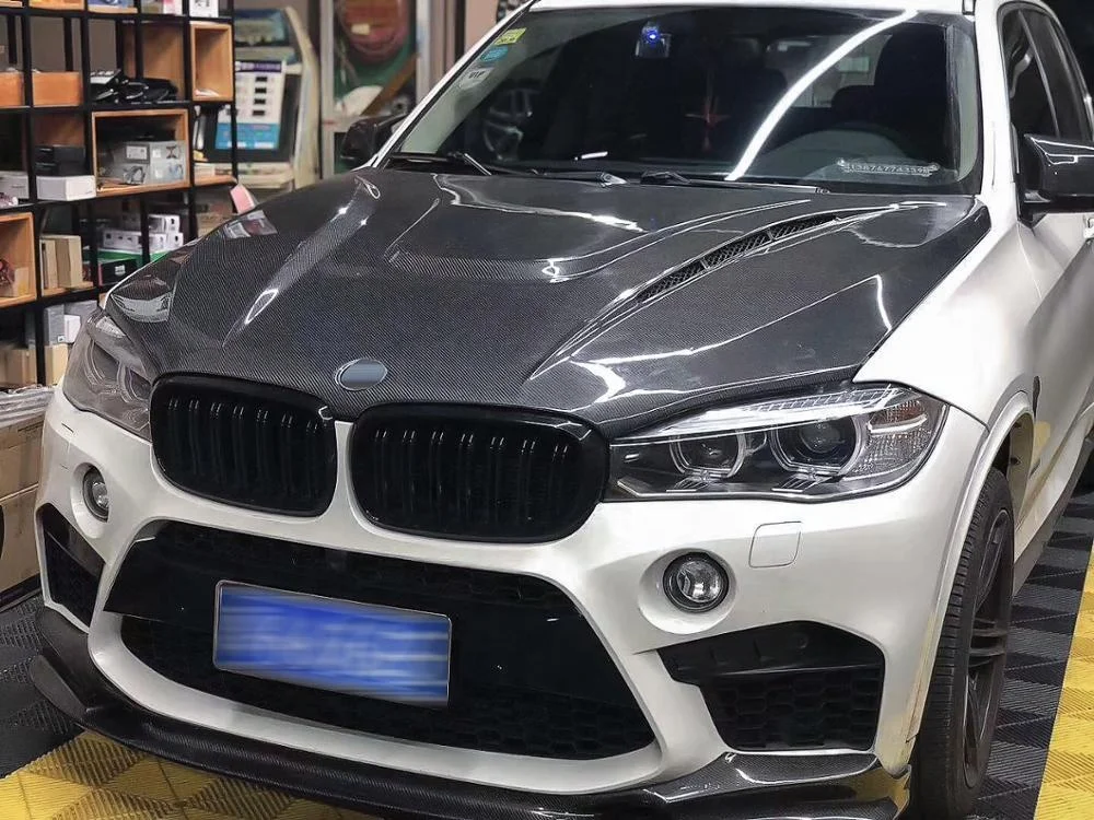 For BMW X5 F15 Change to Carbon Fiber Haman Cover Engine Hoods