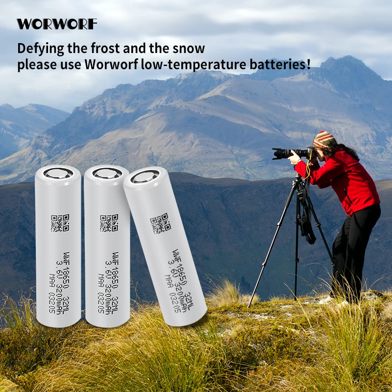 Rechargeable 18650 Battery 3.6V 3200mAh Low Temperature