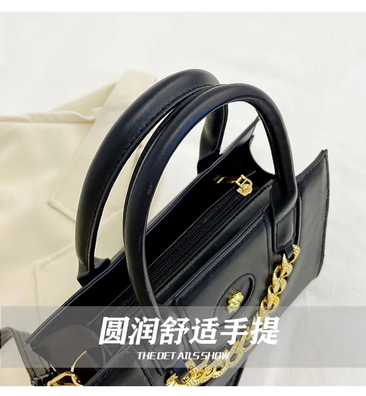 Fashion Design Chain Sling Bags For Women Popular Large Shoulder Bags