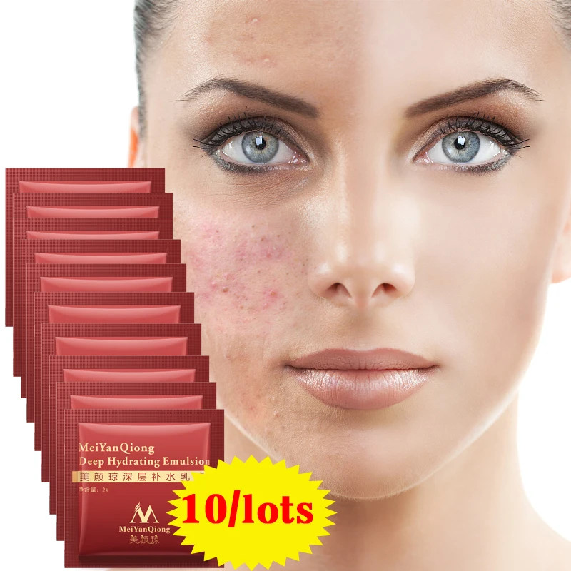 MeiYanQiong Deep Hydrating Emulsion Hyaluronic Acid Moisturizing Face Cream Skin Care Whitening Anti Winkles Lift Firming Beauty