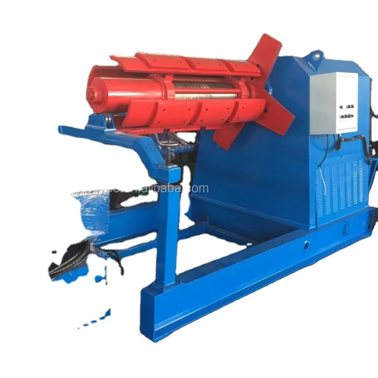 New & Used Manual Type Uncoiler/Decoiler for Steel Coils for Construction Industries