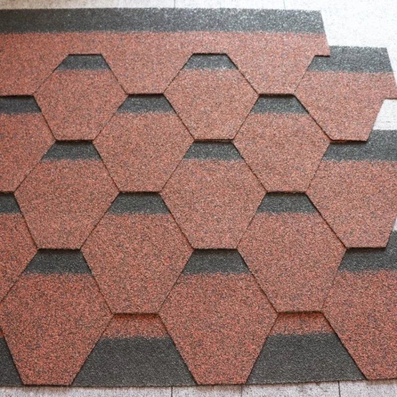 High Quality Modern Heat Resistant Roof Tiles Round Fish Scale Asphalt Shingles with 30-Year Warranty for Villa