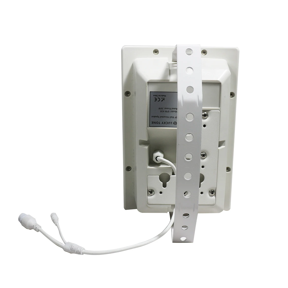 IP PA System SIP Network  4 Inch 15W POE Wall Mount Cabinet Speaker Active Loudspeaker