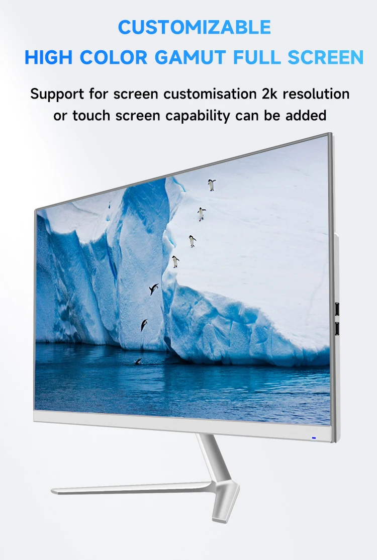 23.8 " Business Core I3 I5 I7 Monoblock Desktop Computer Cheap Aio Hd ...