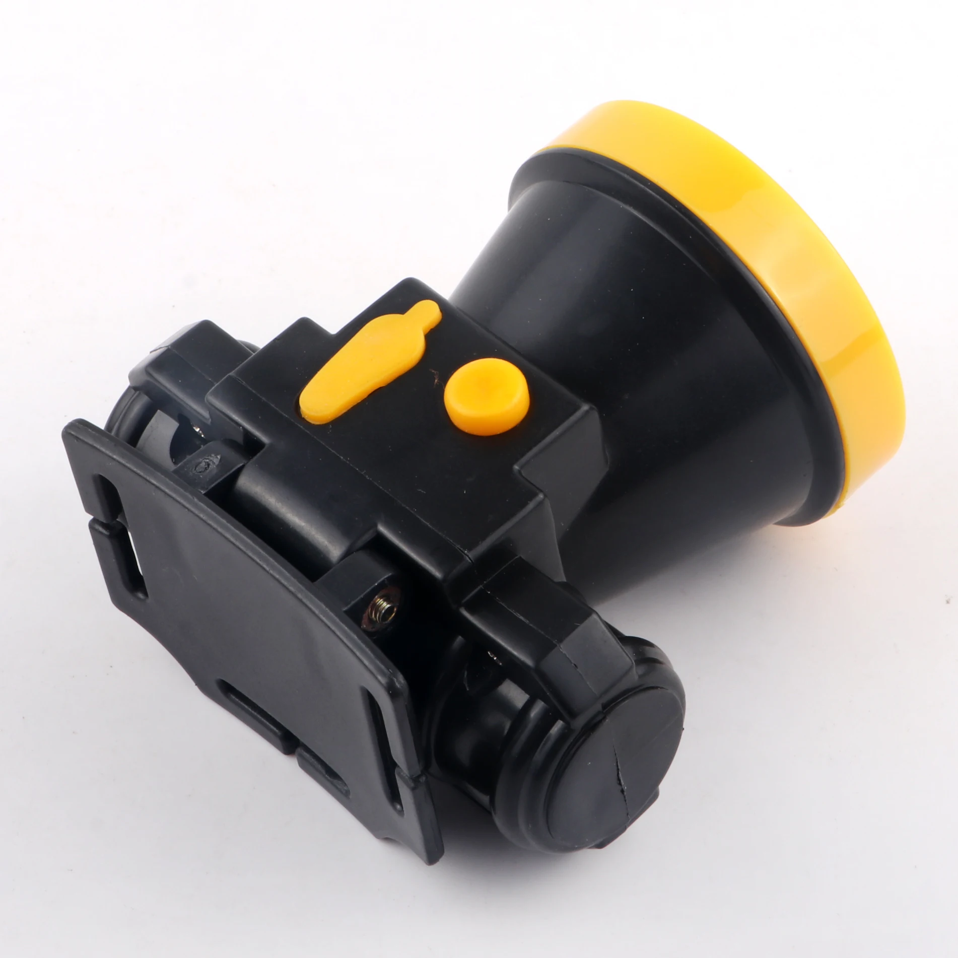 High Performance Rechargeable LED Flashlight Headlamp Water Resistant Plastic Body Hiking Emergency Hunting Battery Power Source