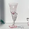 Copa de champán de color transparente