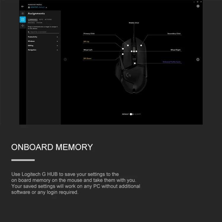 Wholesale Logitech G502 16000 DPI 11 Buttons Wired Mouse RGB 