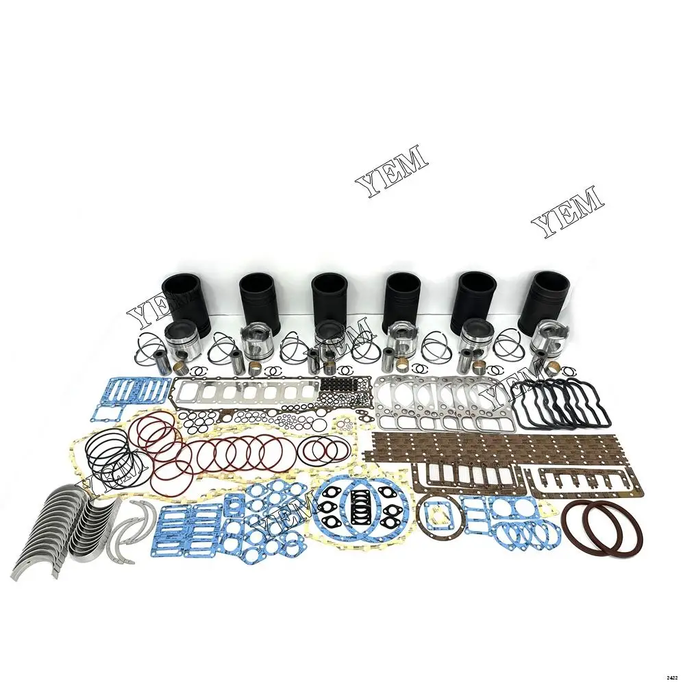 Original Factory Quality OEM S6A2 Engine Rebuilding Kit With Full Gasket Set Cylinder Piston Rings Liner Bearings for Mitsubishi