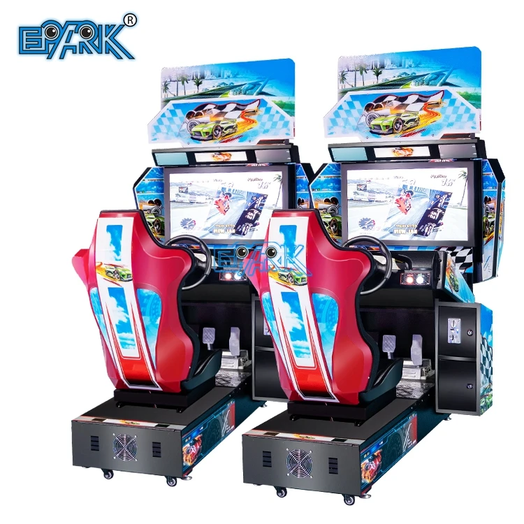 32 Inch Video Arcade Machine Coin Operated Racing Game Machine Simulator Outrun Racing Arcade Machine