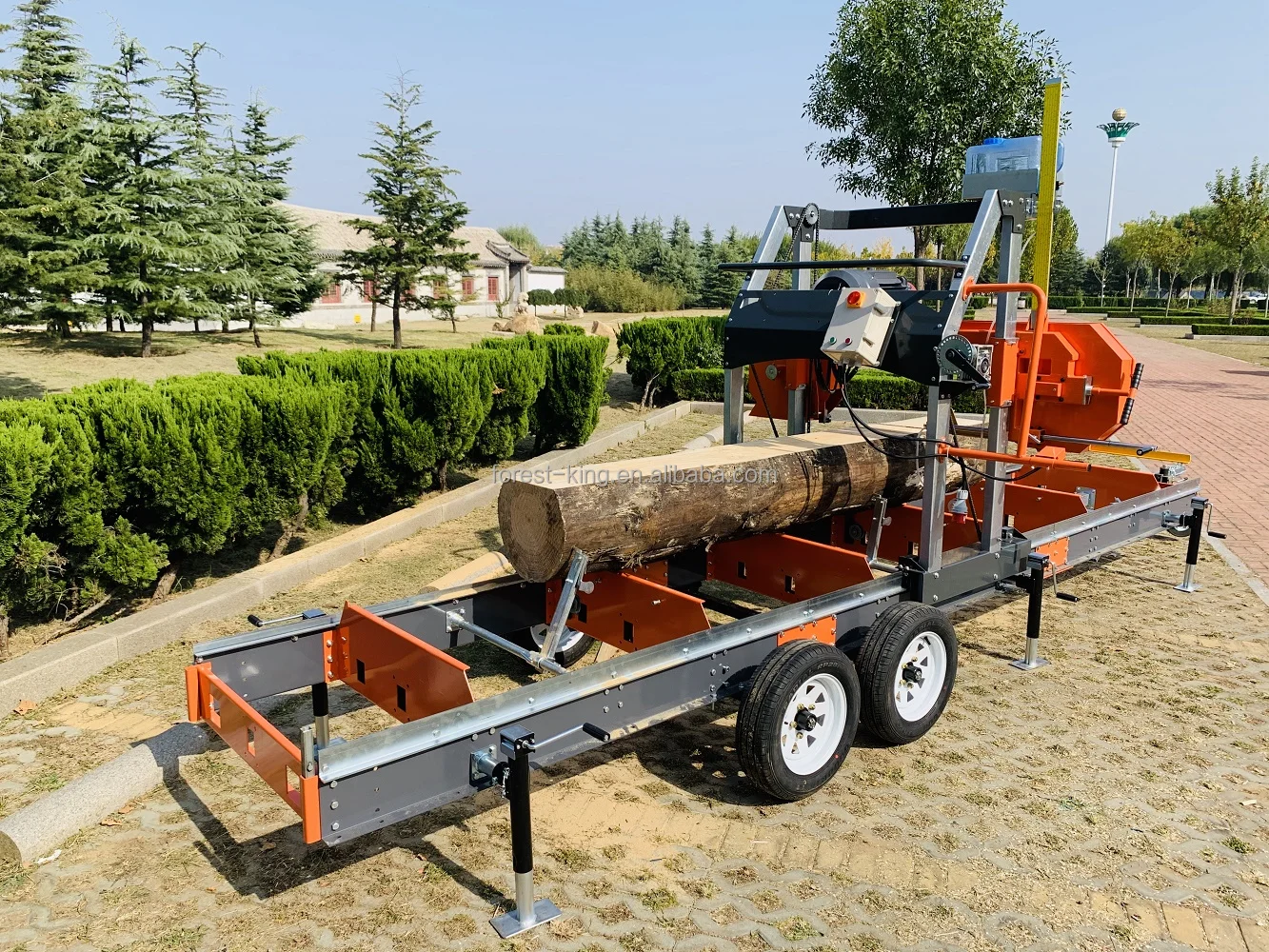 Rima 36inches Blades Bandsaw Sawmill Portable Professional Horizontal