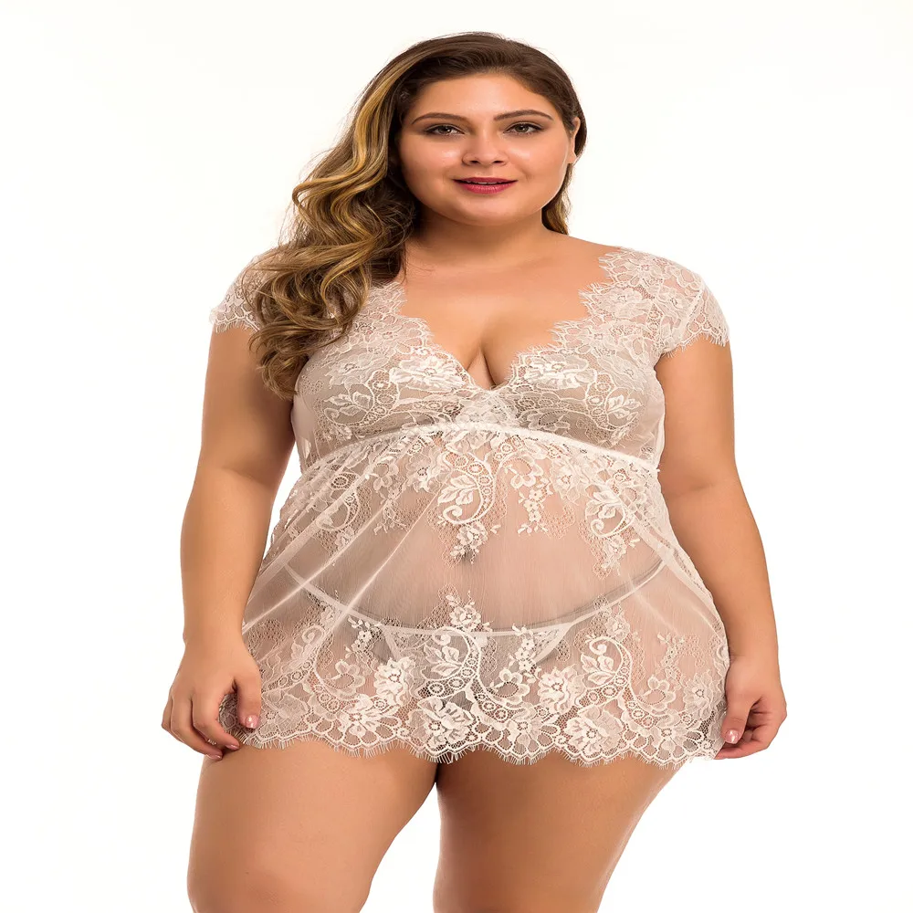 Hot Sex Club Lingerie Maid Xxl Bra Underwear Bikini Plus Size Women  Clothing Lace Body Shaper Dot Adults Printed Female Thin Xl - Buy Sheer  Mature Plus Size Curve Women Sexy Bodysuit Grande ...