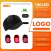 Casquette 100 LED + Batterie