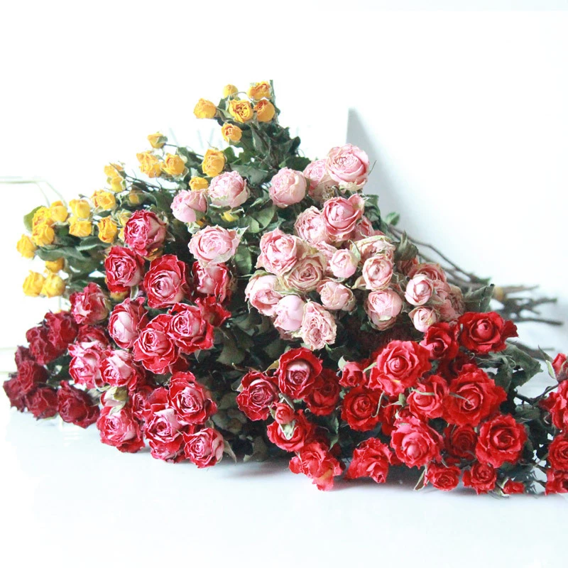 Wholesale Natural Dried Pressed Real Flowers Bouquet Decoration Dry Rose 2020 Harvest Buy Dry Flowers Dried Flowers Decoration Dried Rose Product On Alibaba Com