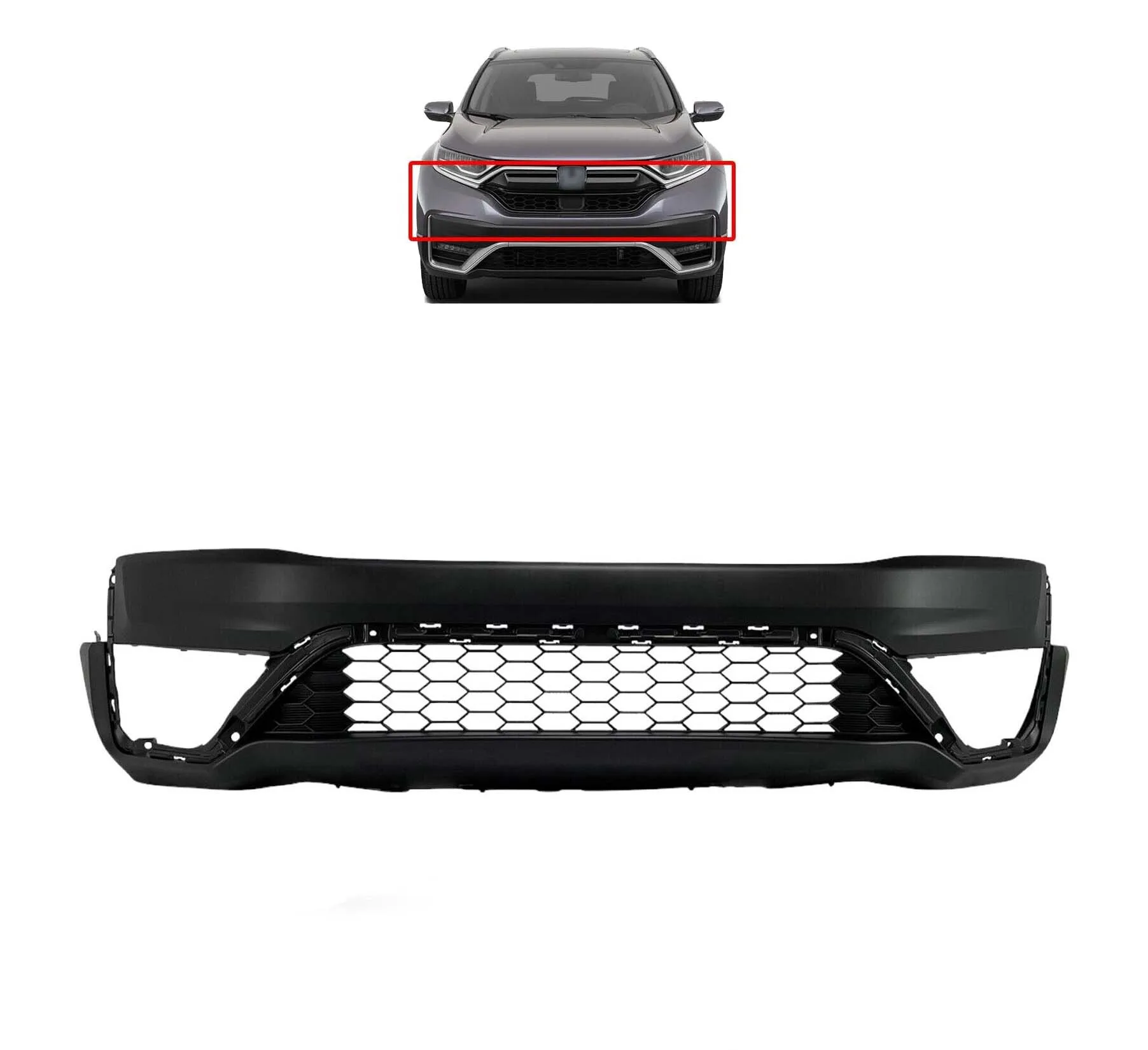 car accessories Front Bumper Cover for HONDA CRV CR-V 2020 2021 2022 car accessories body kit