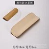 Cuillère à thé inclinée en bambou originale