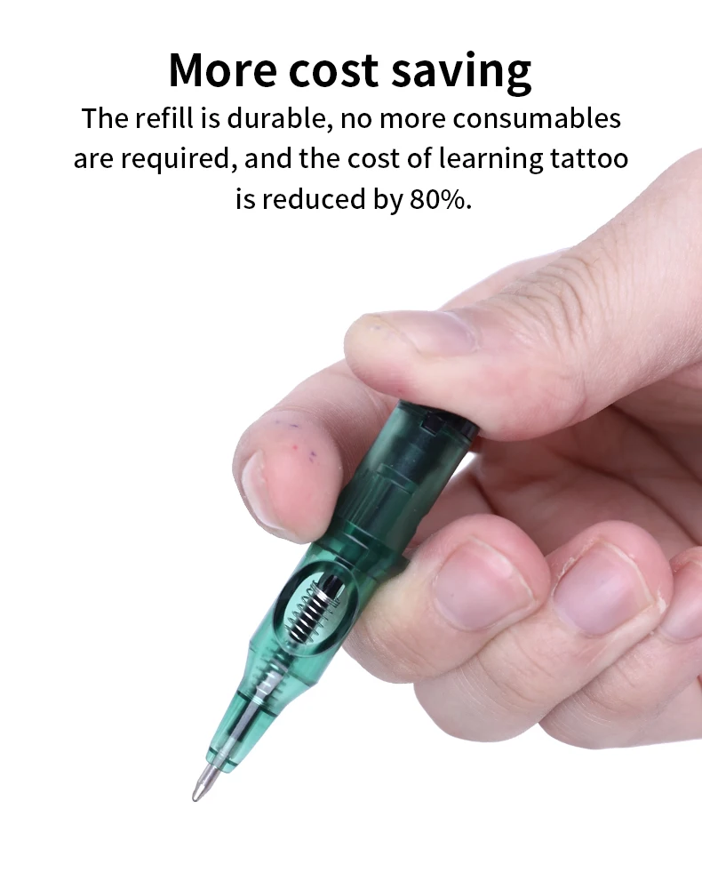 High Quality Ball Point Tattoo Cartridge Tattoo Tool For Beginner