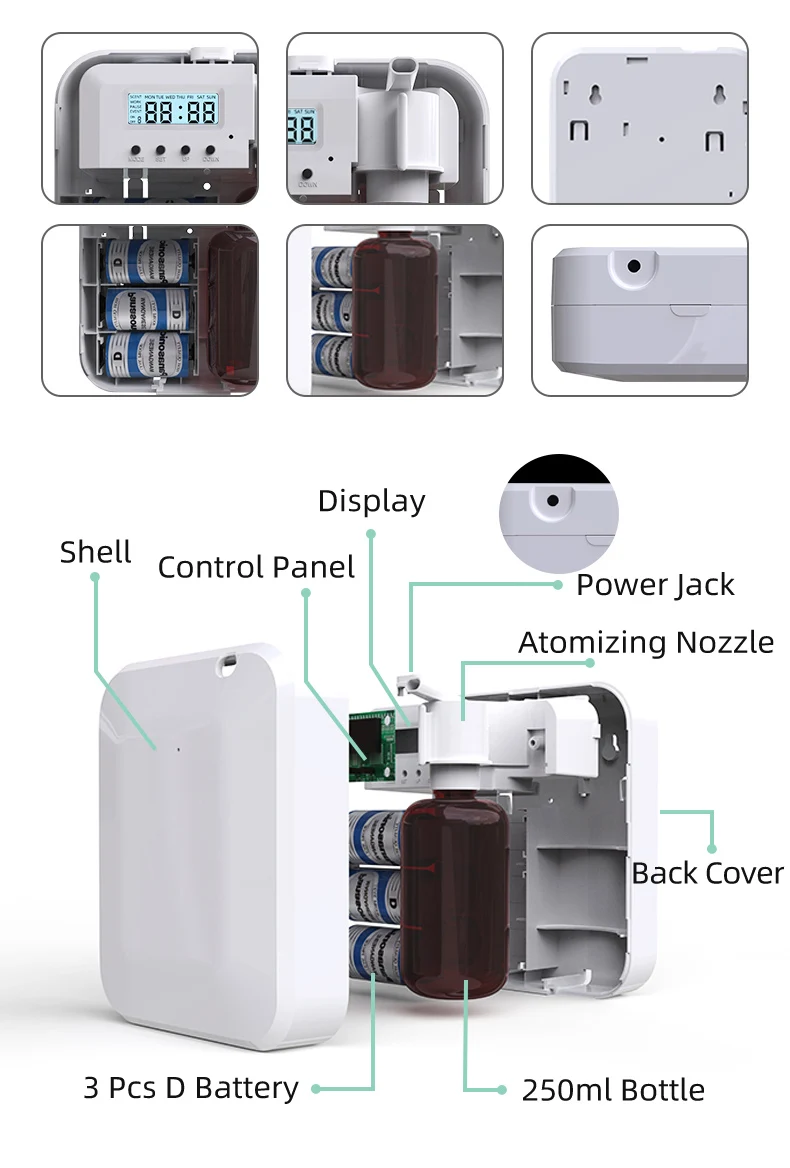 CNUS X2S No Water Fragrant Oil 250ml Battery Fragrance Scent Diffuser Machine Home Air Freshener Aroma diffuser factory