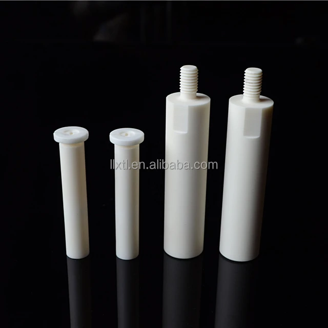 High Temperature Resistant Customized component Alumina Ceramic Tube Sleeve Bushing for Furnace