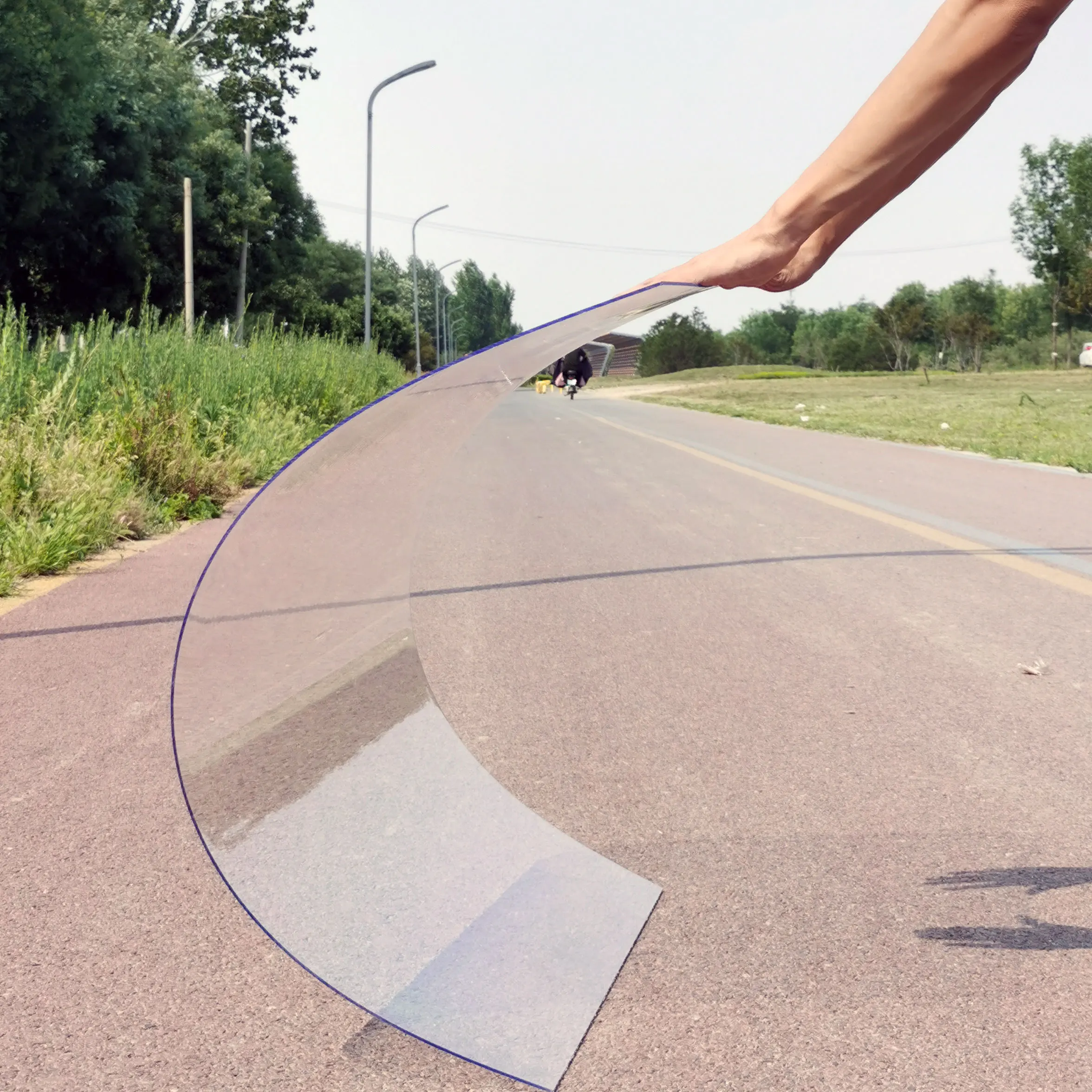 PC clear Polycarbonate Translucent Transparent Polycarbonate Plate Roof Panels Acrylic Plastic Solid 6mm Polycarbonate Sheet