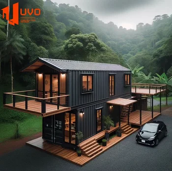 Fast Assembly Detachable House Modern Design Shippingcontainers 40 Feet Prefabricated Container House