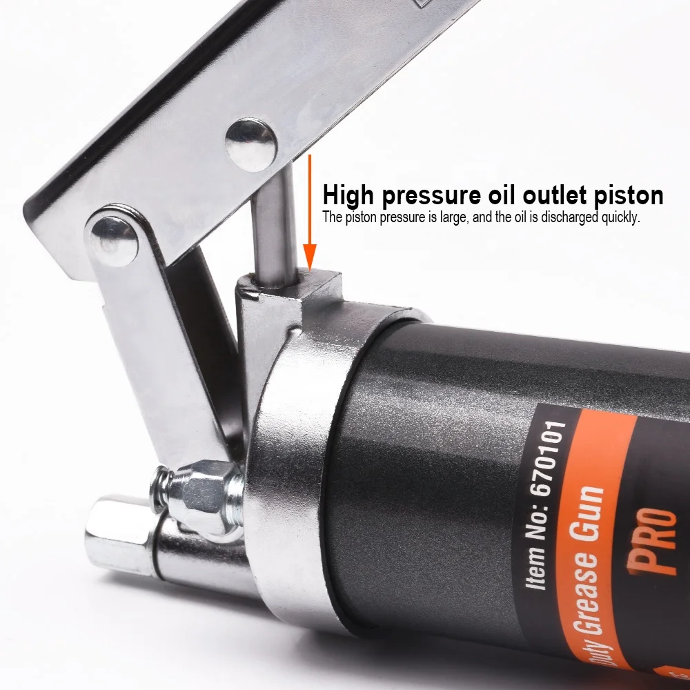 HARDEN Professional Auto Car Circuit Tester Durable Grease Gun With Ergonomic Lever Grip