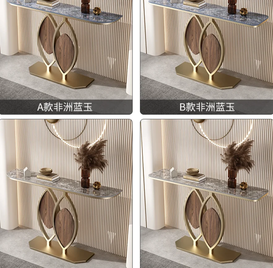 Wholesale Home Furniture Console Table With Mirror Modern Against The