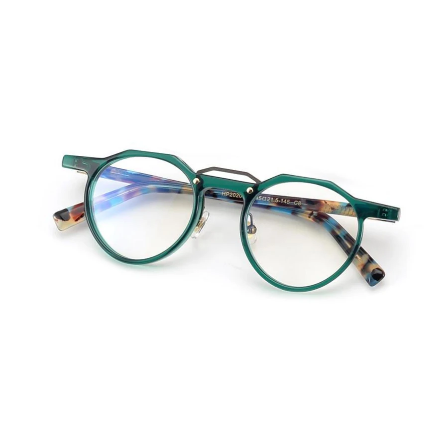 HP2020514 Factory Direct High Quality Custom logo Fashion Italian Acetate Glasses Frames Optical Eyewear in Stock