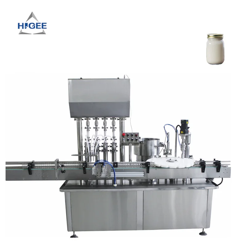 Автоматическая машина для розлива Меда, машина для розлива и укупорки меда
