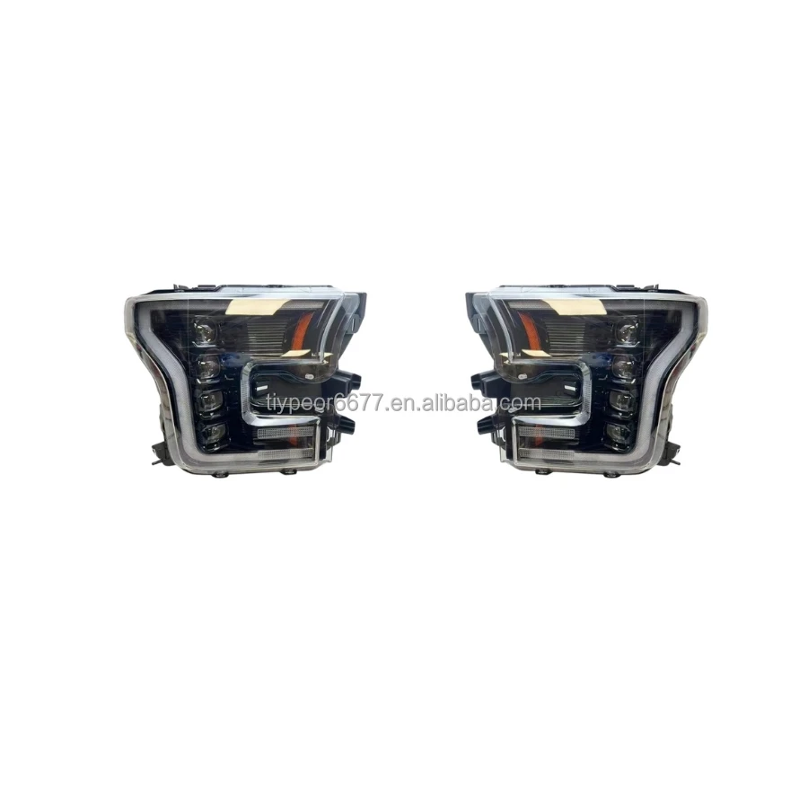 product tiypeor new modified led car accessories for ford f 150 raptor 2015   2020 headlamp headlights led lens american version-9