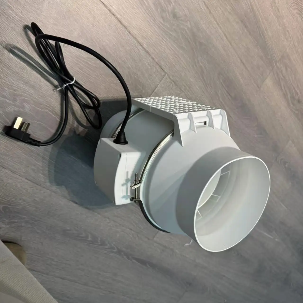 Duct Air Ventilation Extractor, Inline, A.C. Source, plastic - detail 6