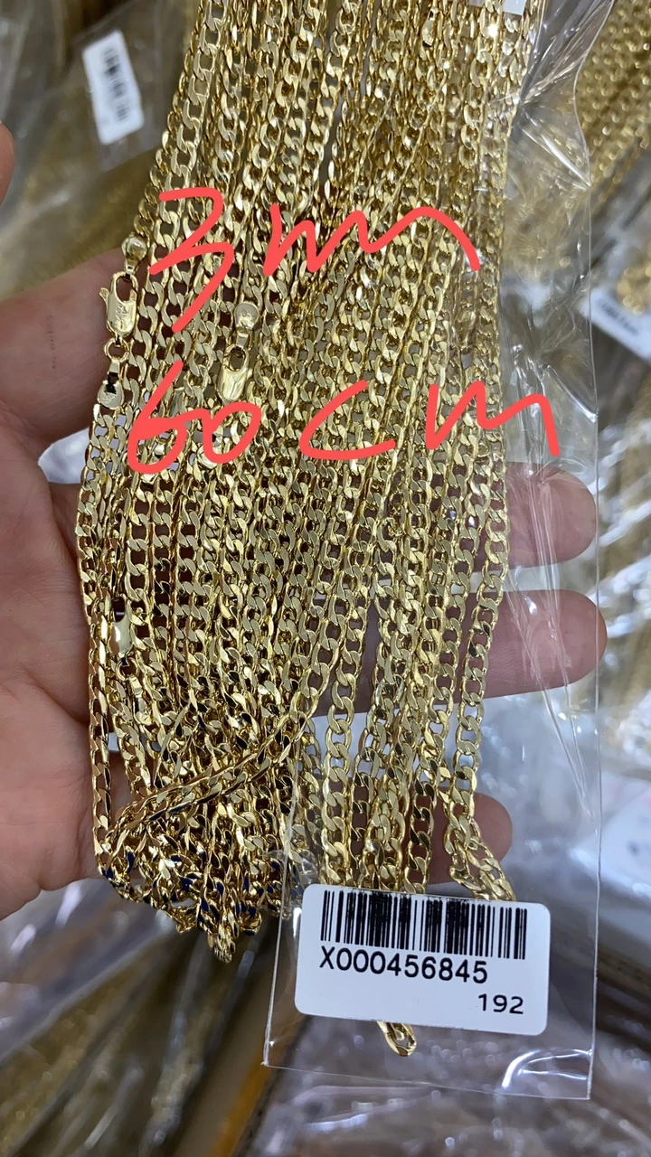 1113 Xu Ping Jewelry Assorted Styles Design Chain 14K Gold Can Be Matched with Pendant Chain Necklace