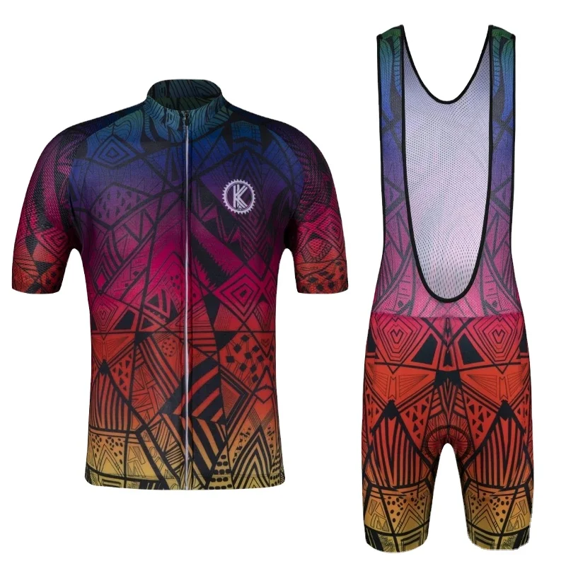 Quick Dry Mtb Endura Cycling Custom Print Bike Clothes Summer Short Fabric Pro Team Short Sleeve Cycling Jersey Men