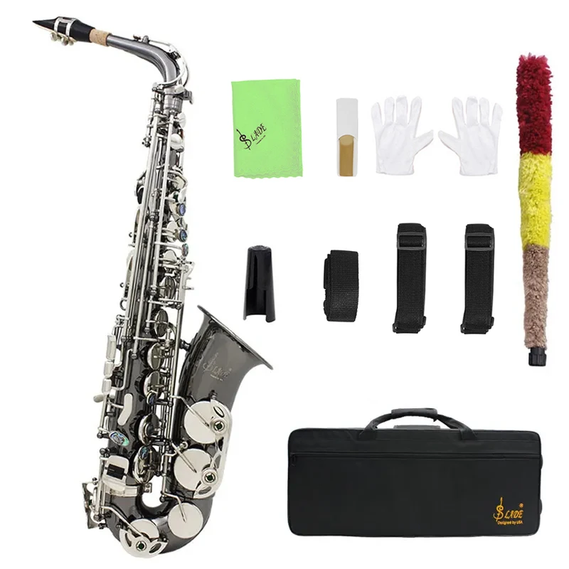 SLADE アルトサックス Amazon.com: SLADE Saxophone Eb Alto Saxophone for Beginner