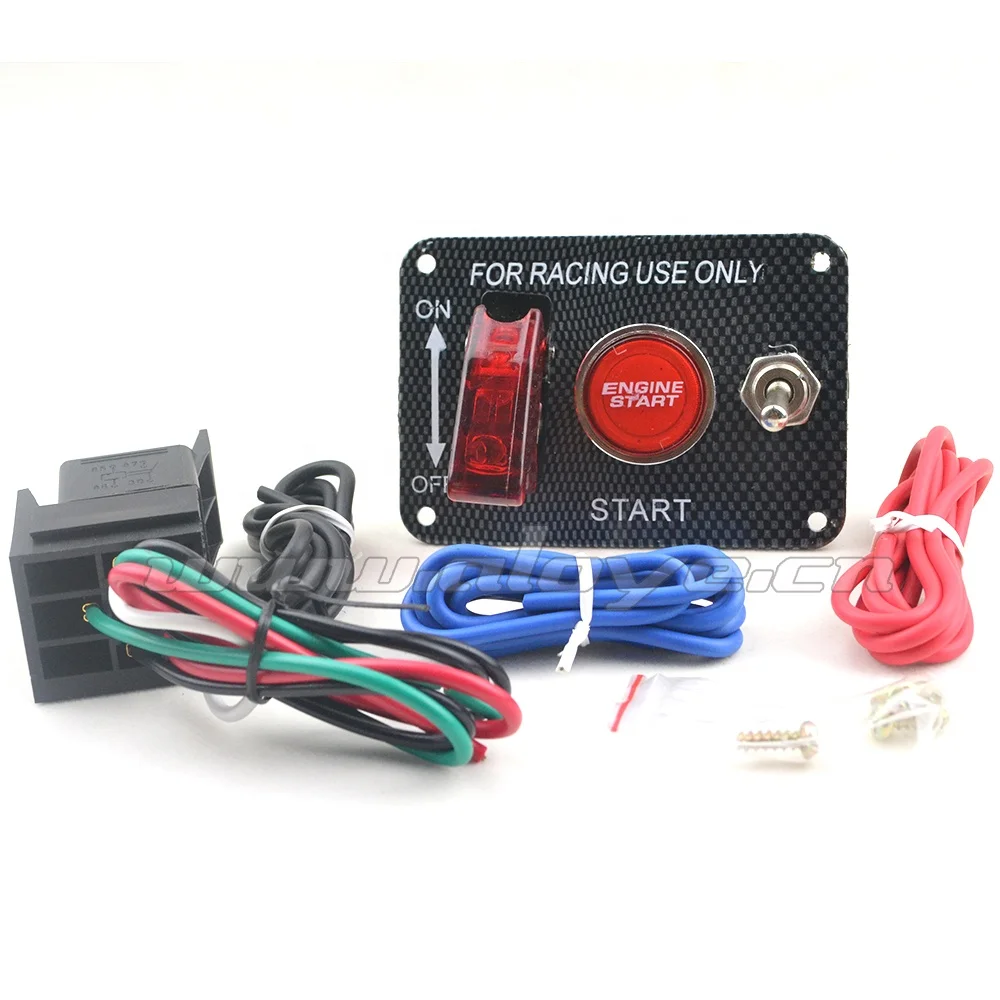 12v Universal F1 Racing Ignition Switch Panel With 1 Acc Control Buy