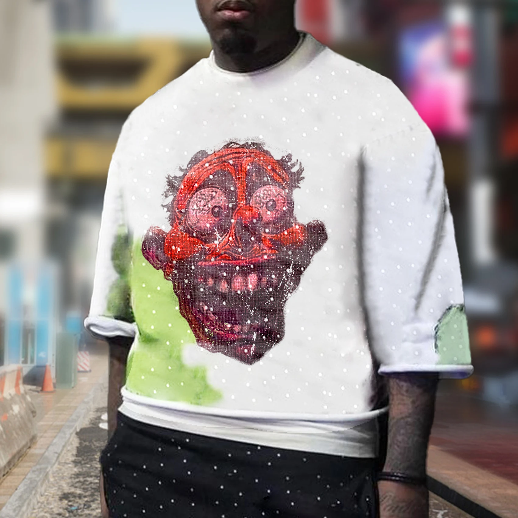 Men Wholesale Oversized Screen Printing T Shirt Manufacturer