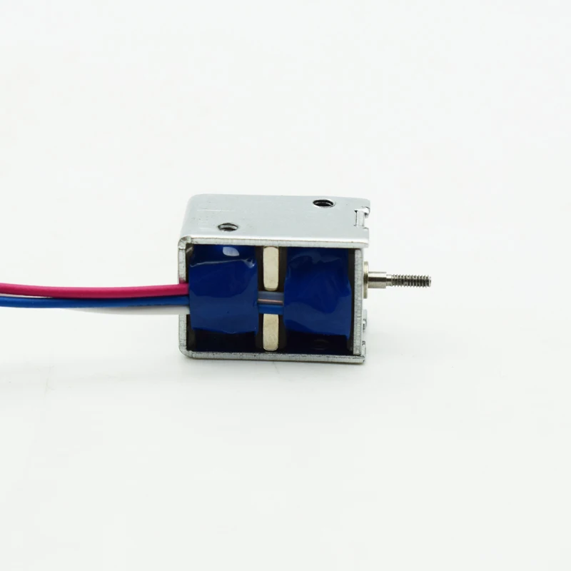 Elettromagnete Micro Elettrovalvola Push Pull Tipo Di Aspirazione DC 6V