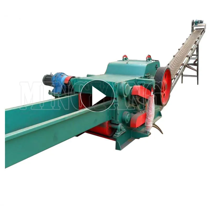 Hot Selling Electric Drum Wood Chipper Machine Core Components Including Motor and Pump for Eucalyptus Bamboo Wood Chipping