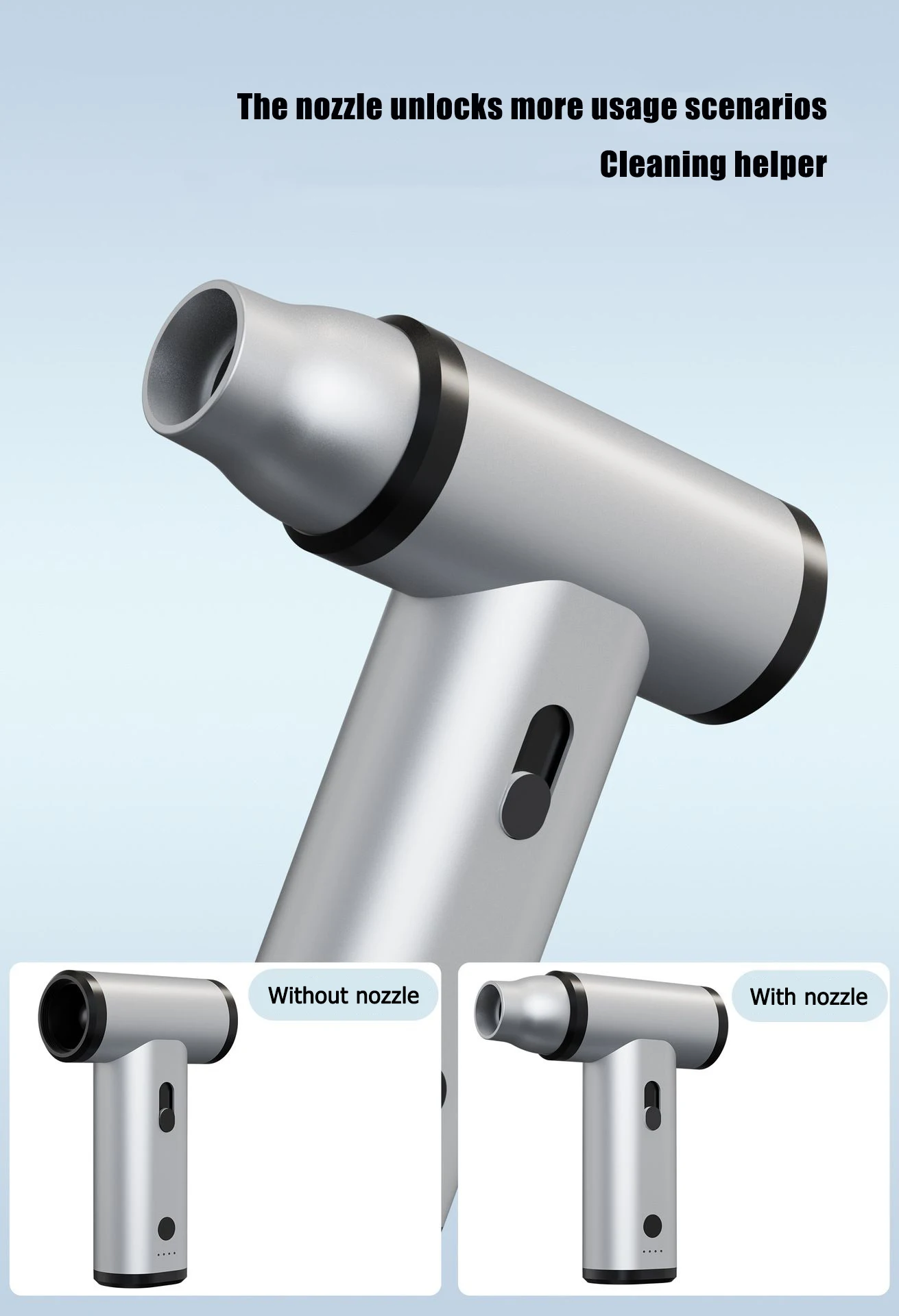 Compressed Turbojet Air Duster Pro Portable Vacuum Cleaners Bbq Fan Air