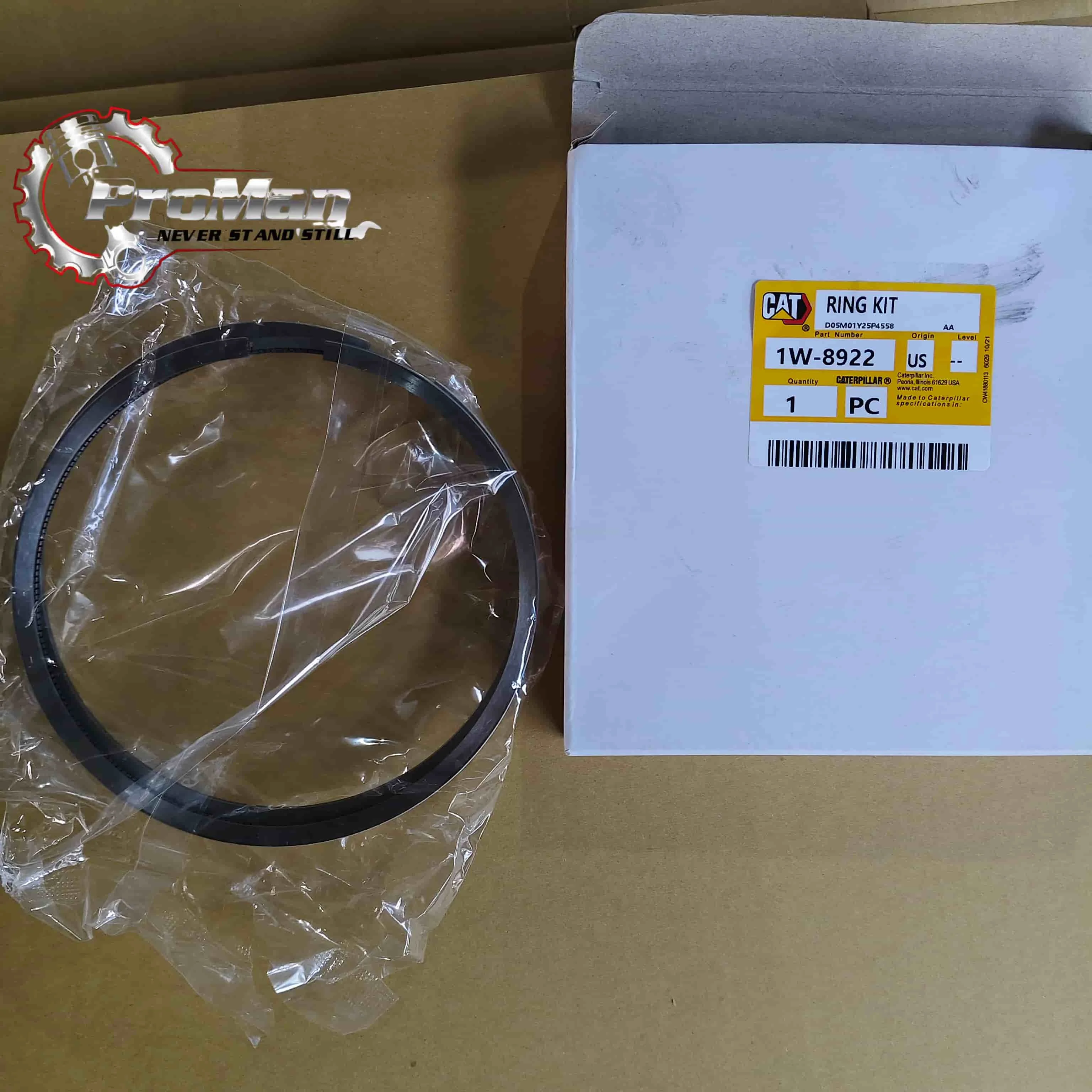 Proman 1W-8922 1W8922 Piston Ring for Caterpillar CAT 3304 3306