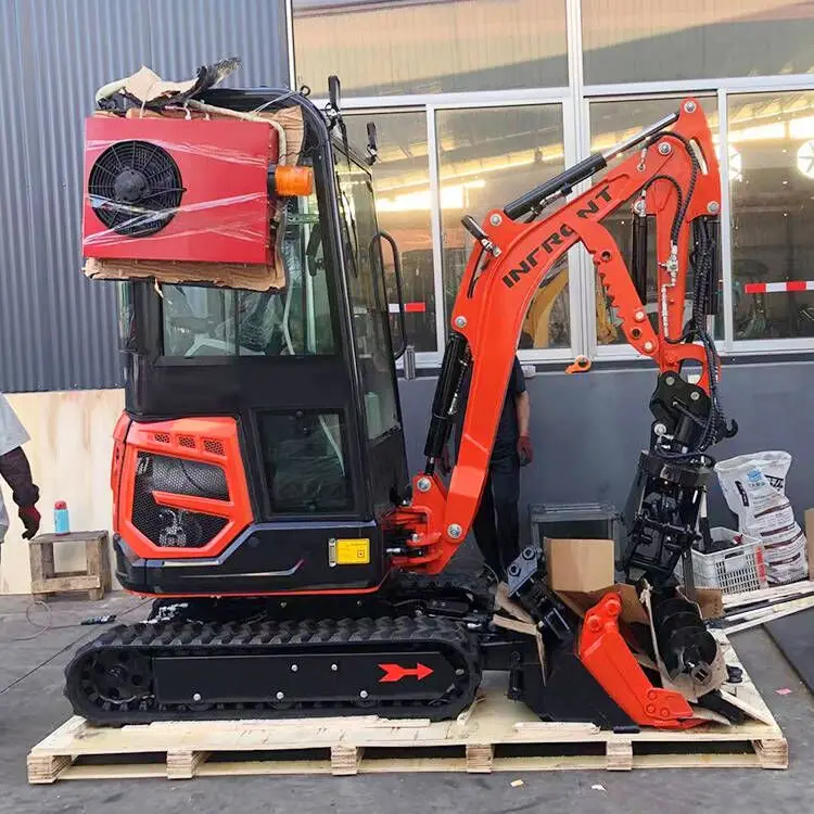New FREE SHIPPING Excavator Digging Machine mini excavator bagger 1800 kg for sale-122054