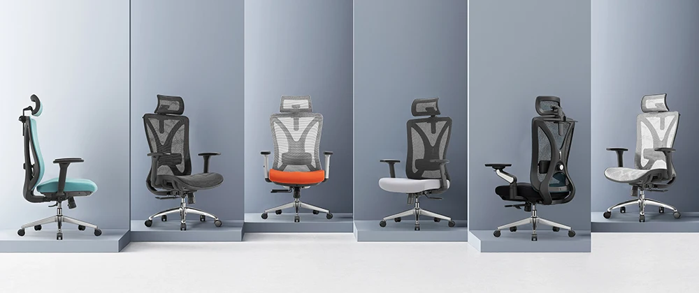 China Luxury Executive Wholesale Office Furniture Ergonomic Office Chair Full Mesh Chair for CEO boss Chair With Seat Sliding