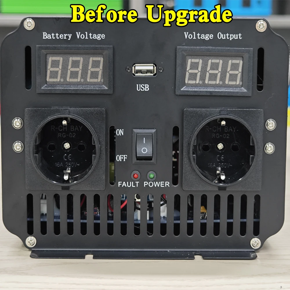 Lvyuan 4000w 8000w Car Converter Usb Output Inverter Charger 12v Dc