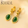 Boucles d'oreilles en acier inoxydable et résine