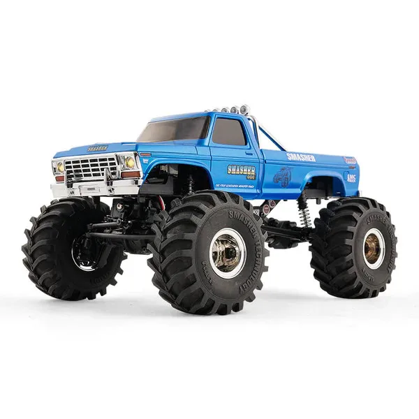 超美品 2速FMS 1/24スマッシャー fcx24 RTR 4WD フルセット FMS 1:24 Rock Crawler Two Speed Gearbox RTR RC Car 4x4