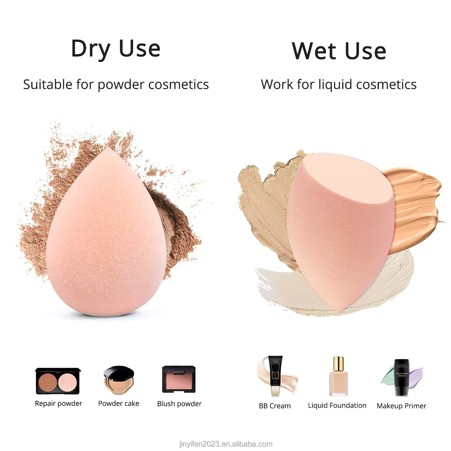 Custom Ecofriendly Colorful Biodegradable Latex Free Super Soft Beauty