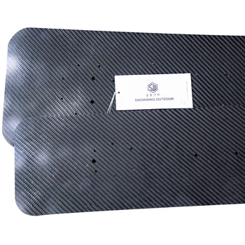 Blue Carbon Fiber  Sheet  2MM Thermoplastic Plate DIY Material