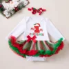 Set di 2 cappelli natalizi bianchi