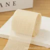 4 ซม. - ผ้าไหมสีเบจสดใส (5 เมตร)